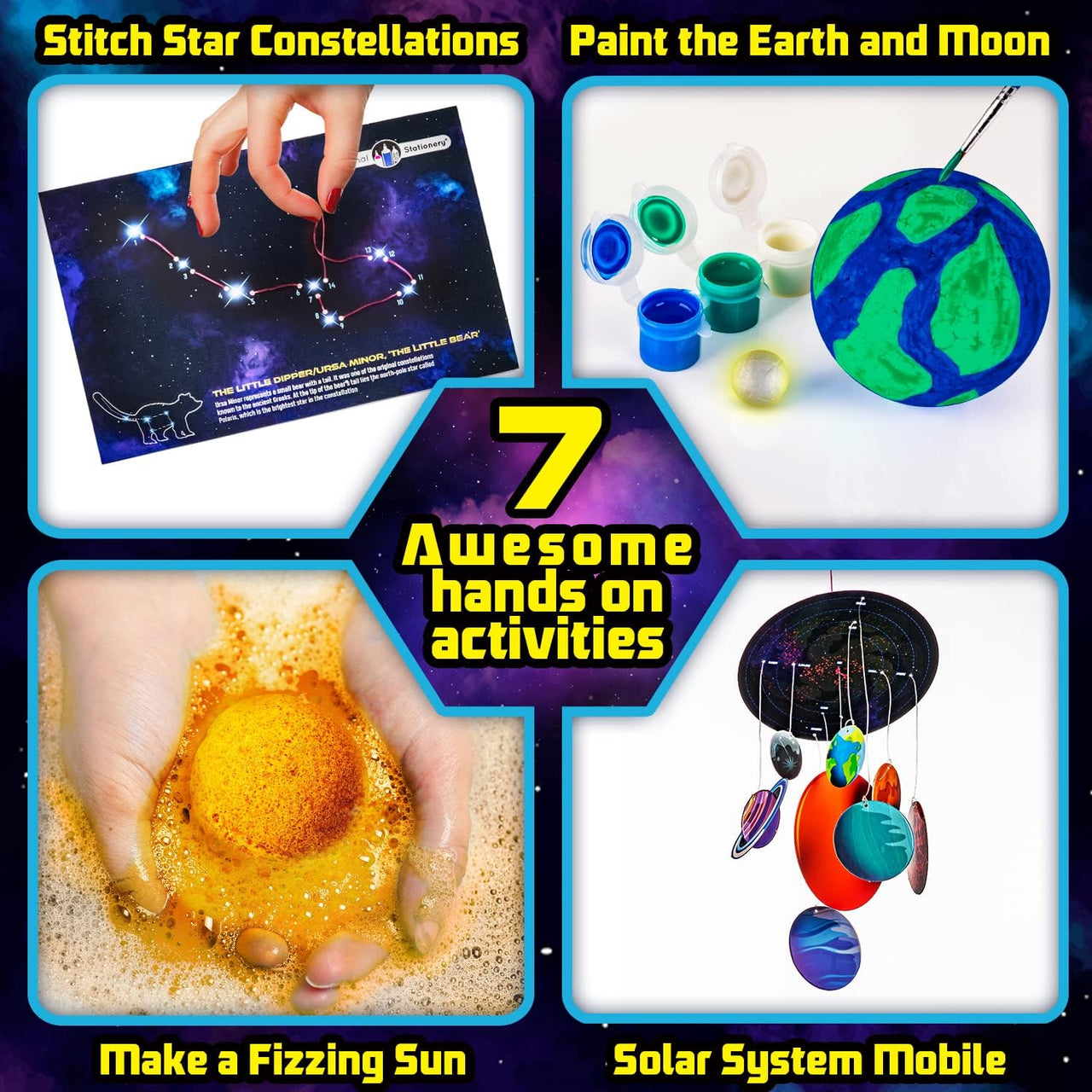 Original Stationery Space Science Kit Solar System - liquidation.store