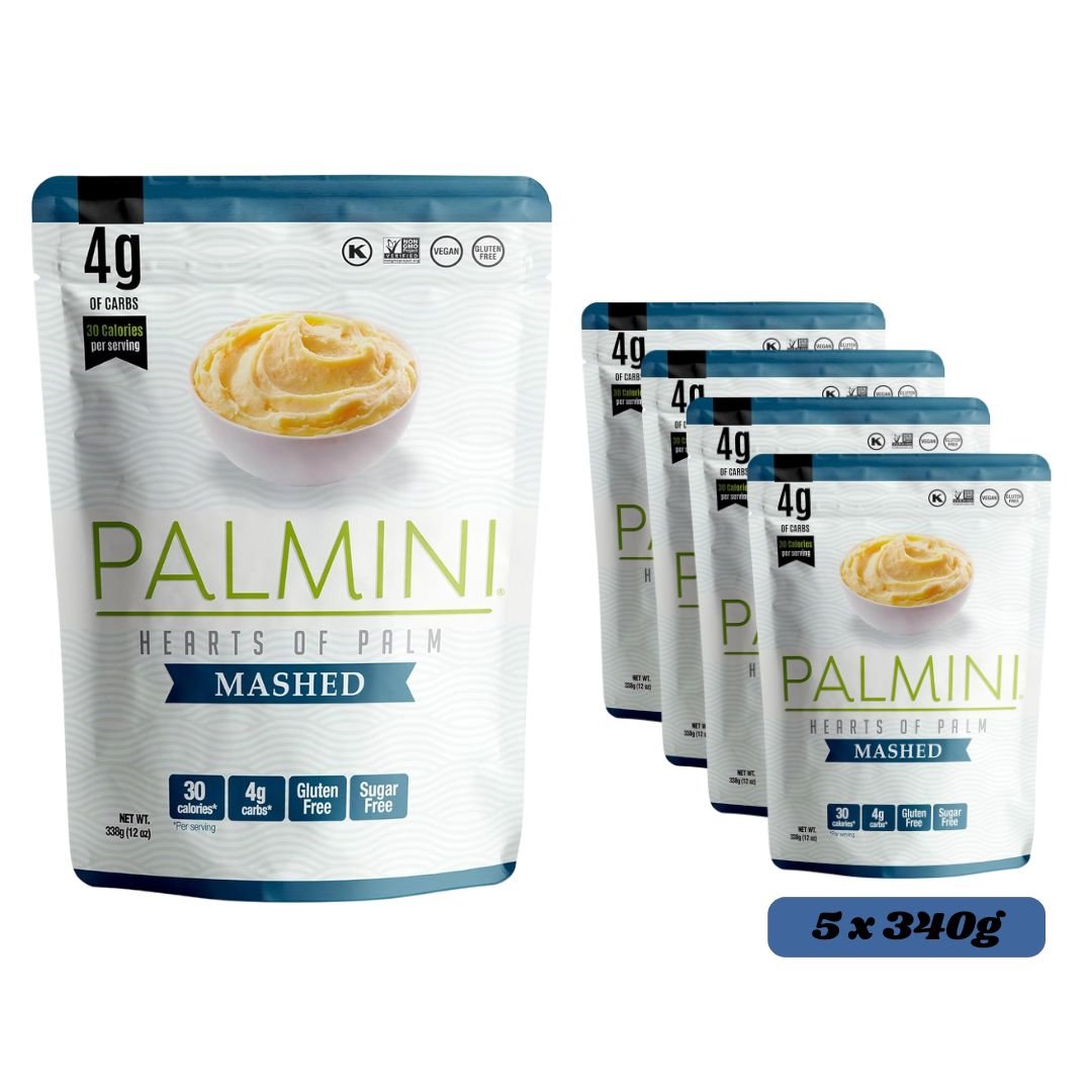 Palmini Low Carb Keto Mash Potato - 5 x 340g - liquidation.store