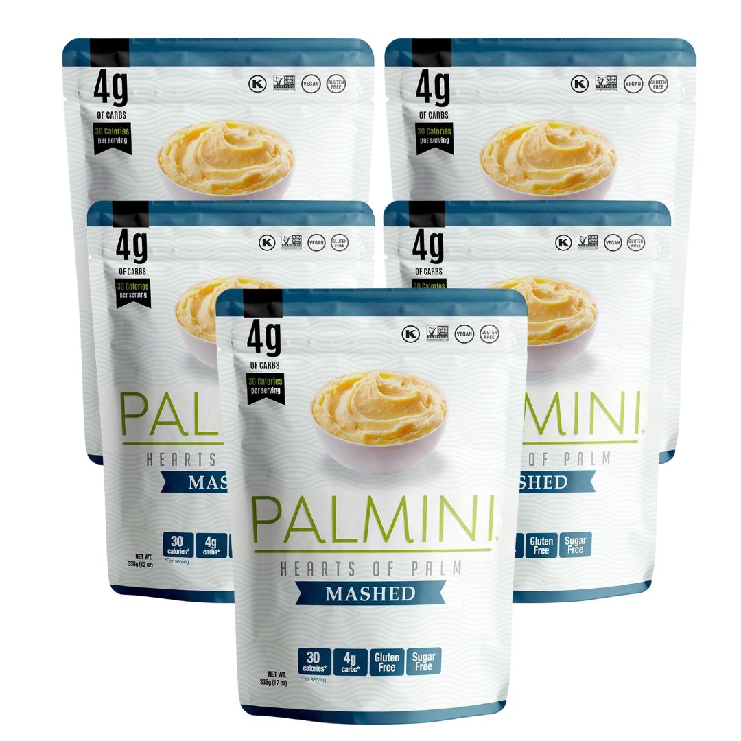 Palmini Low Carb Keto Mash Potato - 5 x 340g - liquidation.store