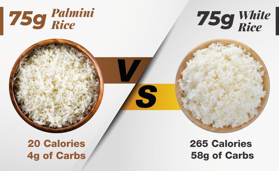 Palmini Low Carb Keto Rice - 6 x 340g - liquidation.store