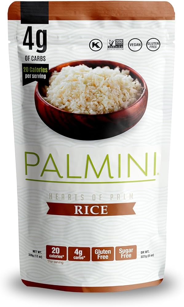 Palmini Low Carb Keto Rice & Mash Duo - 12 Pack x 340g - liquidation.store