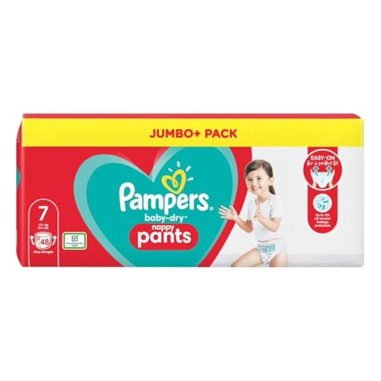 Pampers Baby Dry Pants Size 7 (48 Pants) - liquidation.store