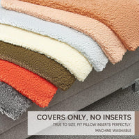 Thumbnail for PAULEON Sherpa Cushion Covers 2 Pack - Various Colours - liquidation.store