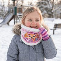 Paw Patrol Sherpa - Lined Fleece Neck Warmer for Kids - liquidation.store