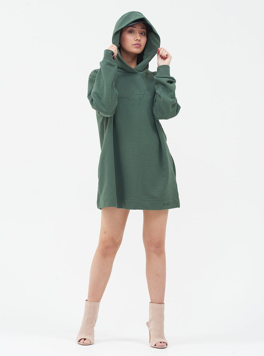 Peacci Apparel Nail It Hoodie - Thyme (Various Sizes) - liquidation.store