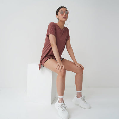 Peacci Apparel Nail It Tee - Henna (Various Sizes) - liquidation.store