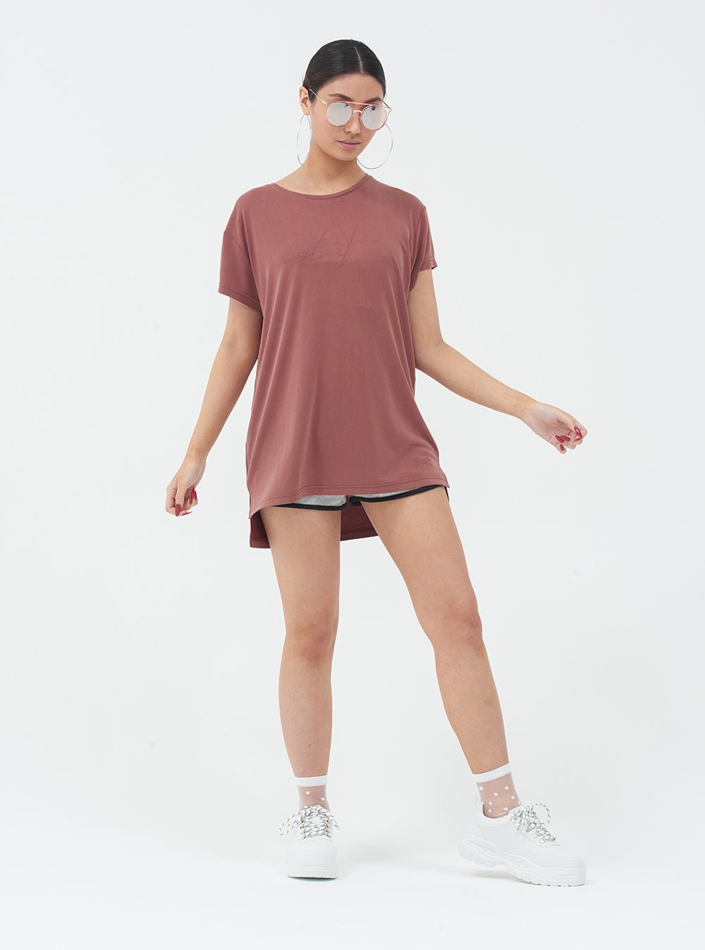 Peacci Apparel Nail It Tee - Henna (Various Sizes) - liquidation.store