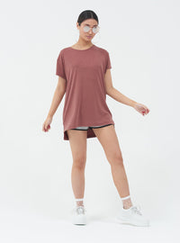 Peacci Apparel Nail It Tee - Henna (Various Sizes) - liquidation.store