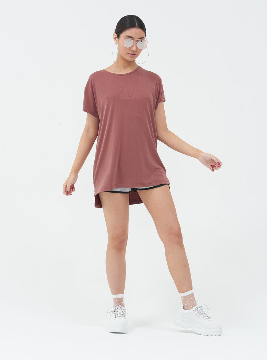Peacci Apparel Nail It Tee - Henna (Various Sizes) - liquidation.store
