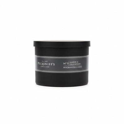 Pecksniff's Amber & Oudwood Fragranced Candle No.5 283g - liquidation.store