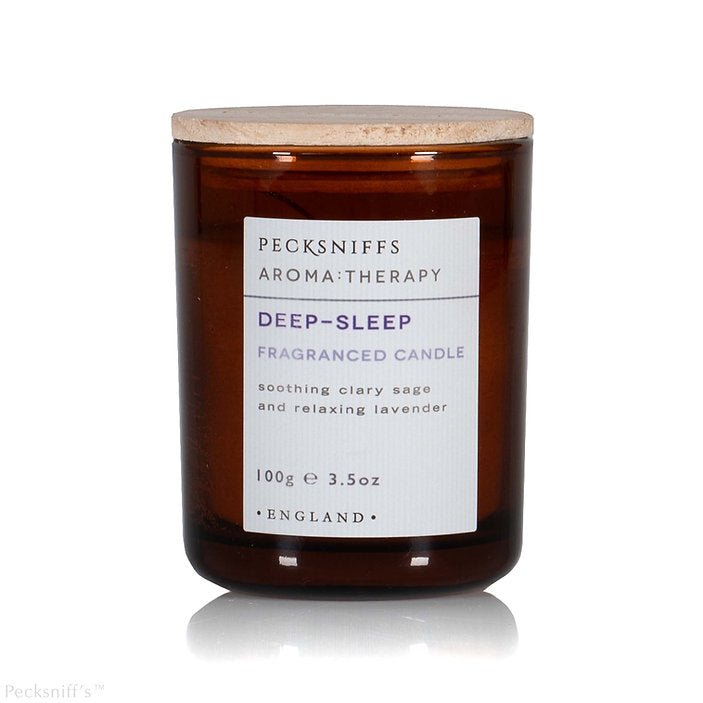 Pecksniffs Aroma: Therapy Deep - Sleep Candle - 100g - liquidation.store