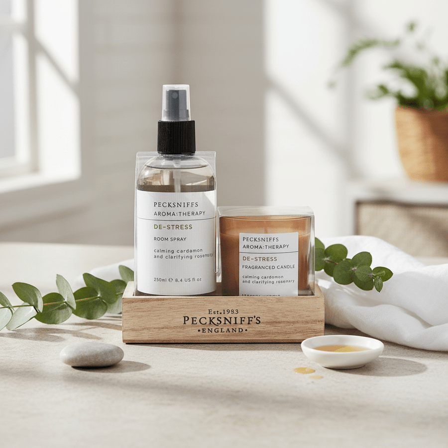 Pecksniffs Aroma:Therapy De - Stress Home Duo Caddy - liquidation.store
