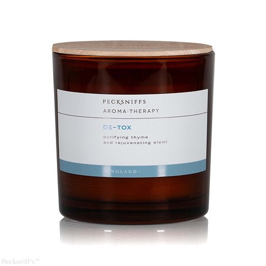 Pecksniffs Aroma:Therapy De - Tox Candle - 595g (3 Wick) - liquidation.store