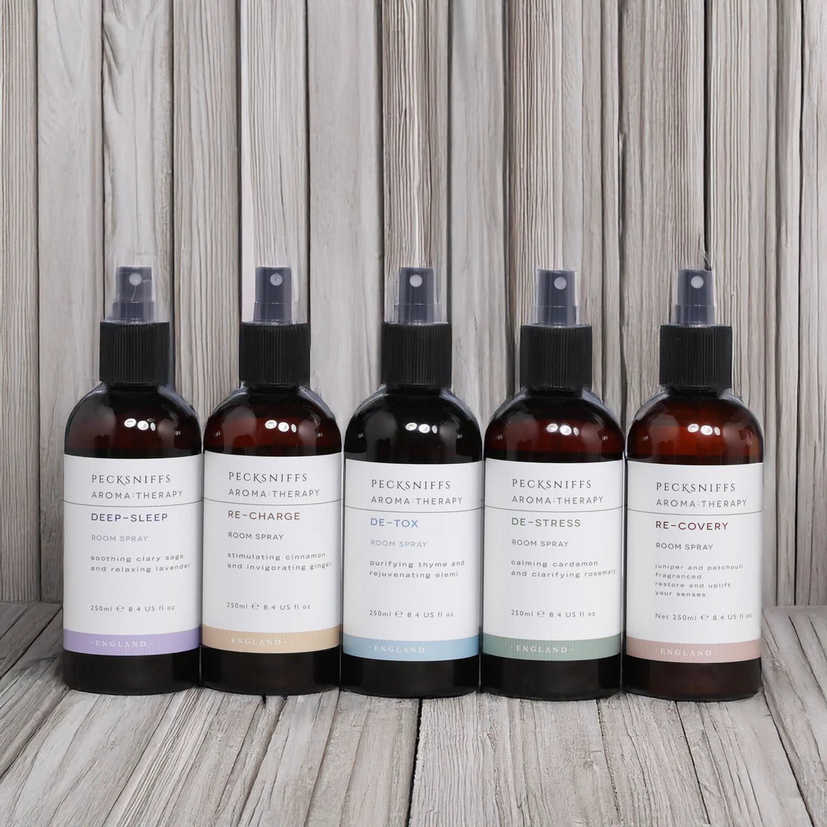 Pecksniffs Aroma:Therapy Room & Pillow Sprays - 5 Piece Set - liquidation.store