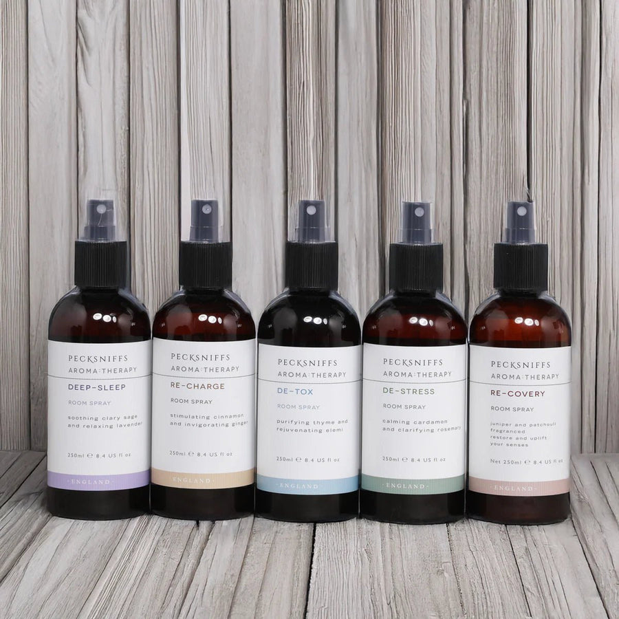 Pecksniffs Aroma:Therapy Room & Pillow Sprays - 5 Piece Set - liquidation.store