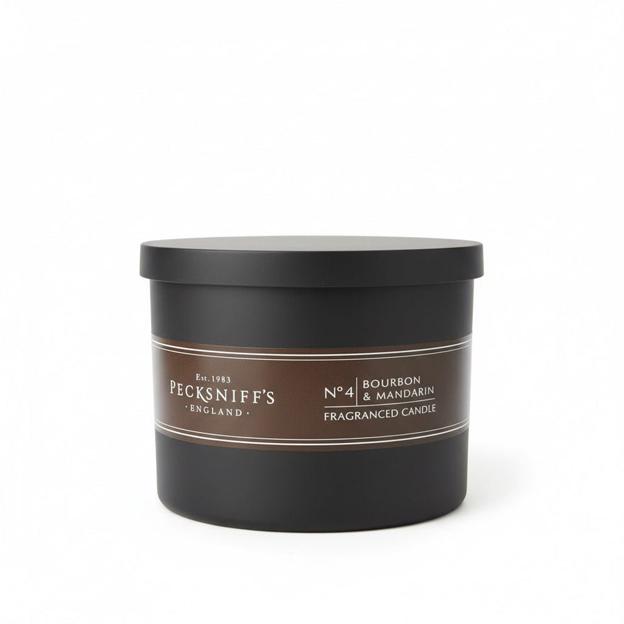 Pecksniff's Bourbon & Mandarin Fragranced Candle No.4 - 283g - liquidation.store