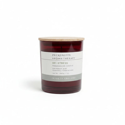 Pecksniffs Cardamom Rosemary De - Stress Aromatherapy Candle 198g - liquidation.store