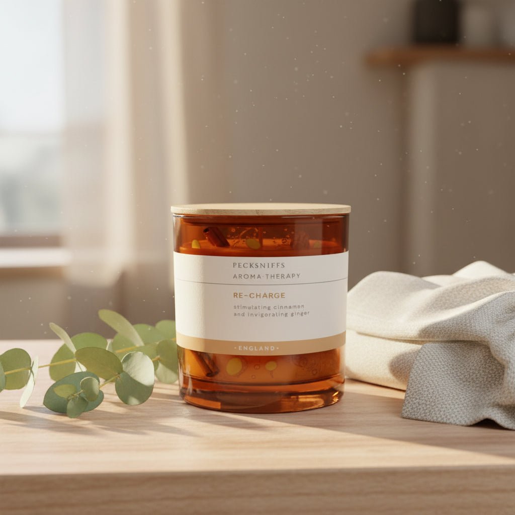 Pecksniffs Cinnamon and Ginger Aromatherapy Candle - 595g - liquidation.store