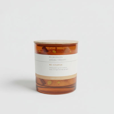 Pecksniffs Cinnamon and Ginger Aromatherapy Candle - 595g - liquidation.store