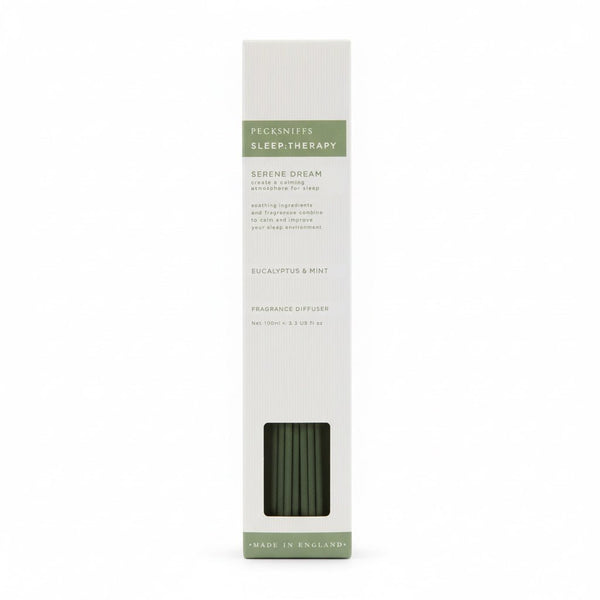 Pecksniffs Eucalyptus & Mint Fragrance Diffuser Sleep Therapy 100ml - liquidation.store