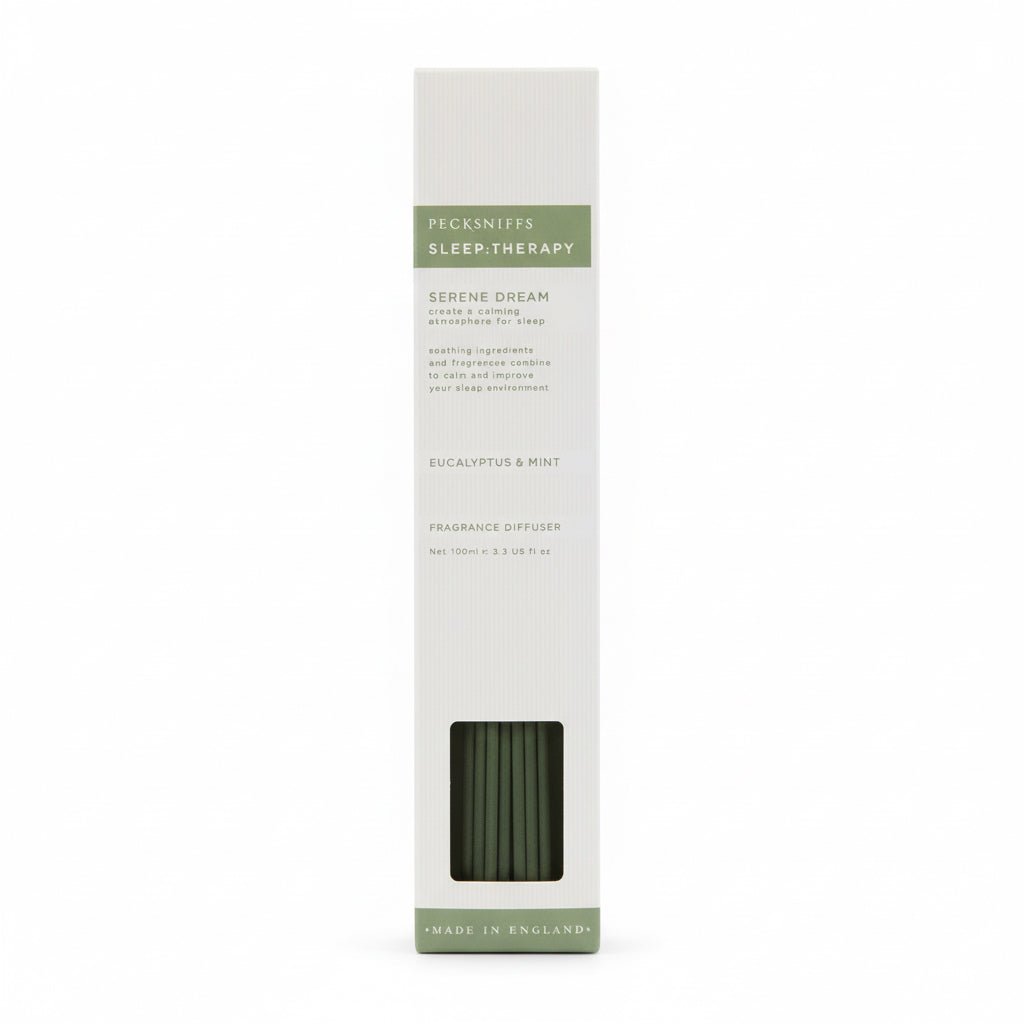 Pecksniffs Eucalyptus & Mint Fragrance Diffuser Sleep Therapy 100ml - liquidation.store