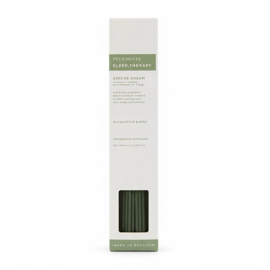 Pecksniffs Eucalyptus & Mint Fragrance Diffuser Sleep Therapy 100ml - liquidation.store