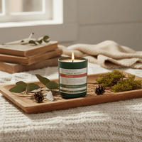 Pecksniffs Forest Retreat Mindful Scented Candle with Wooden Lid 100g - liquidation.store