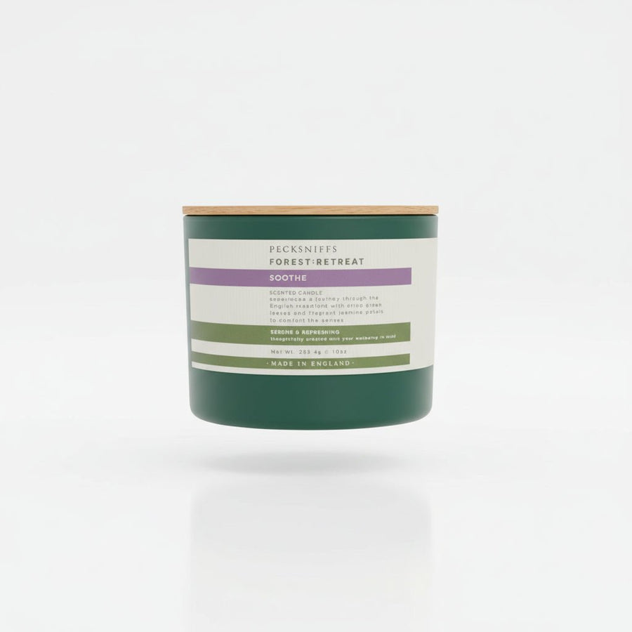 Pecksniffs Forest Retreat Soothe Scented Candle 283g - liquidation.store