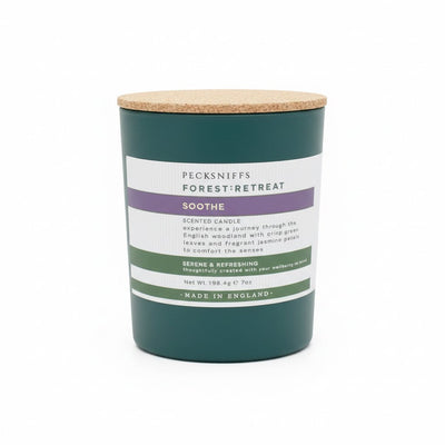 Pecksniffs Forest Retreat Soothe Scented Candle with Jasmine 198g - liquidation.store