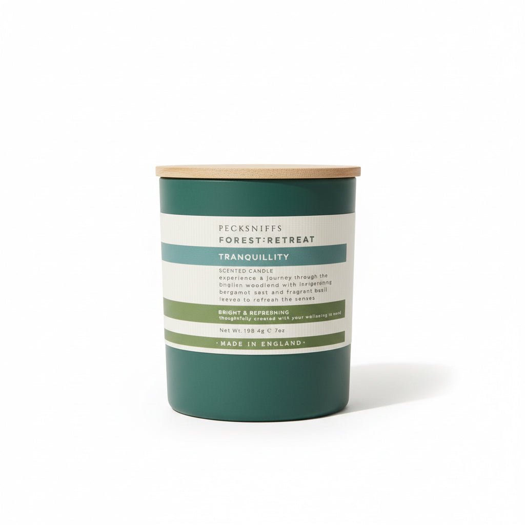 Pecksniffs Forest Retreat Tranquillity Scented Candle 198.4g - liquidation.store