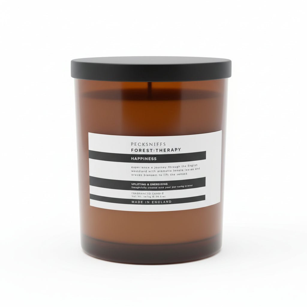 Pecksniffs Forest Therapy Happiness Fragranced Candle - 3 Wick 1417g - liquidation.store