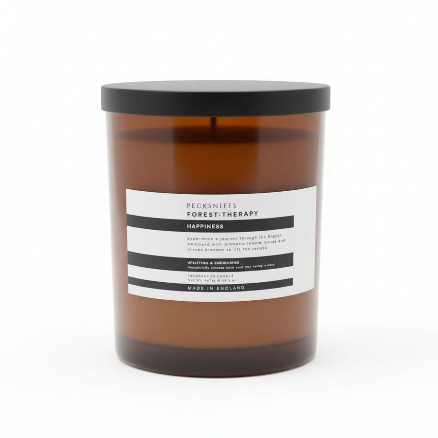 Pecksniffs Forest Therapy Happiness Fragranced Candle - 3 Wick 1417g - liquidation.store