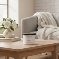 Pecksniff's Gardenia & White Peach Scented Candle - 283g - liquidation.store
