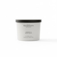 Pecksniff's Gardenia & White Peach Scented Candle - 283g - liquidation.store
