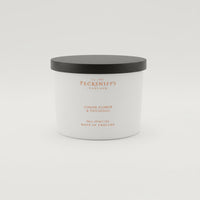 Pecksniff's Ginger Flower & Patchouli Scented Candle 3 wick 283g - liquidation.store