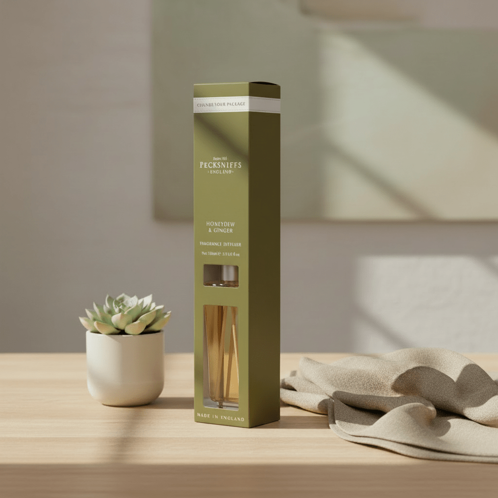 PECKSNIFF'S Honeydew & Ginger Fragrance Reed Diffuser 100ml - liquidation.store
