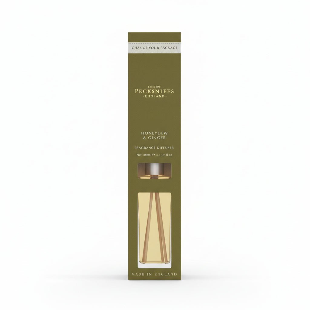 PECKSNIFF'S Honeydew & Ginger Fragrance Reed Diffuser 100ml - liquidation.store