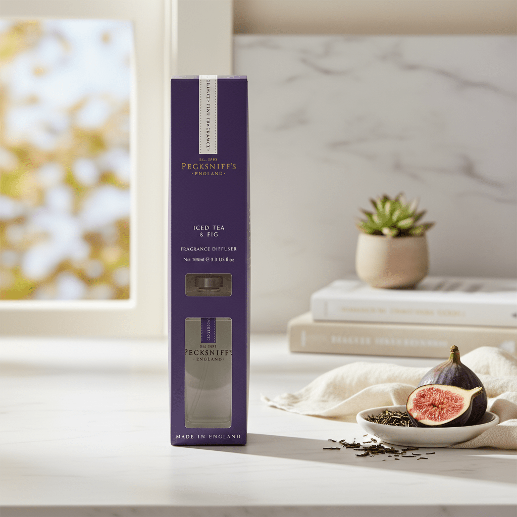 Pecksniff's Iced Tea & Fig Fine Fragrance Diffuser 100ml - liquidation.store