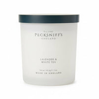 Pecksniff's Lavender & White Tea Scented 3 wick Candle 595g - liquidation.store