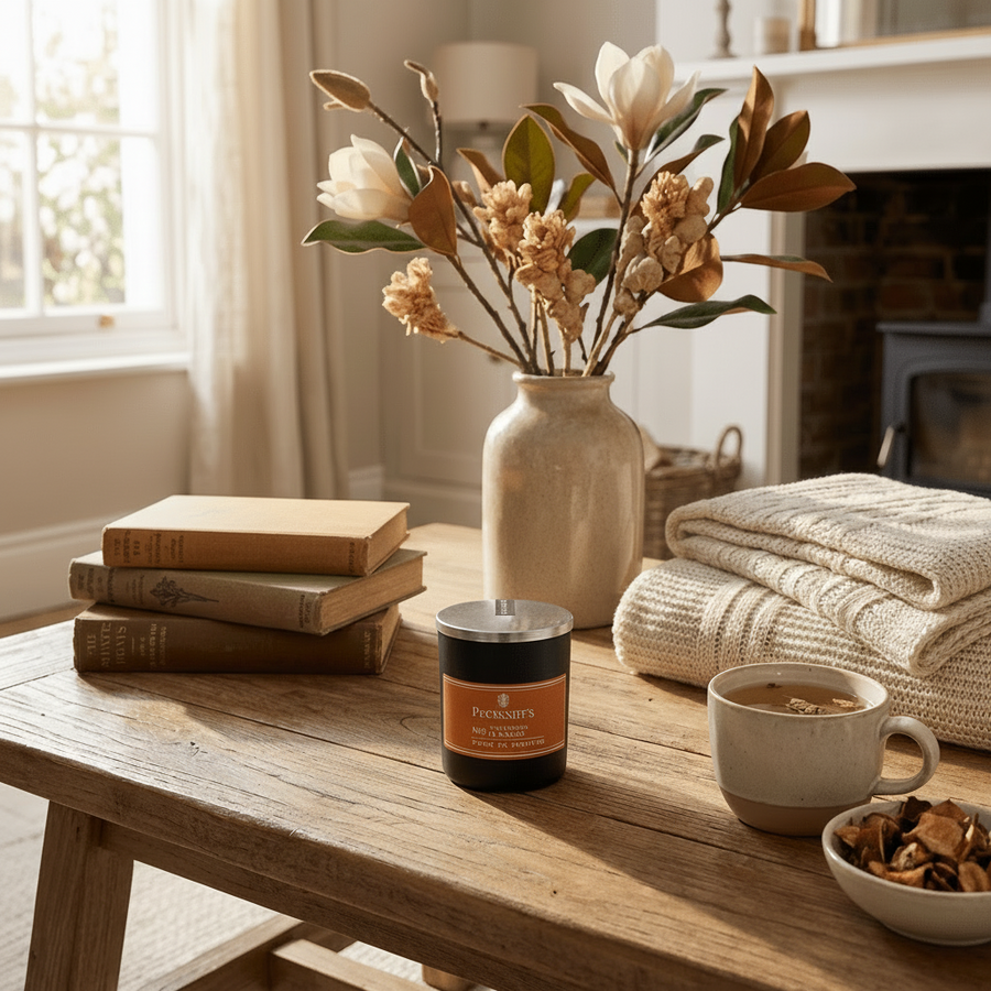 Pecksniff's Mandle Magnolia & Ginger Candle 1w - liquidation.store