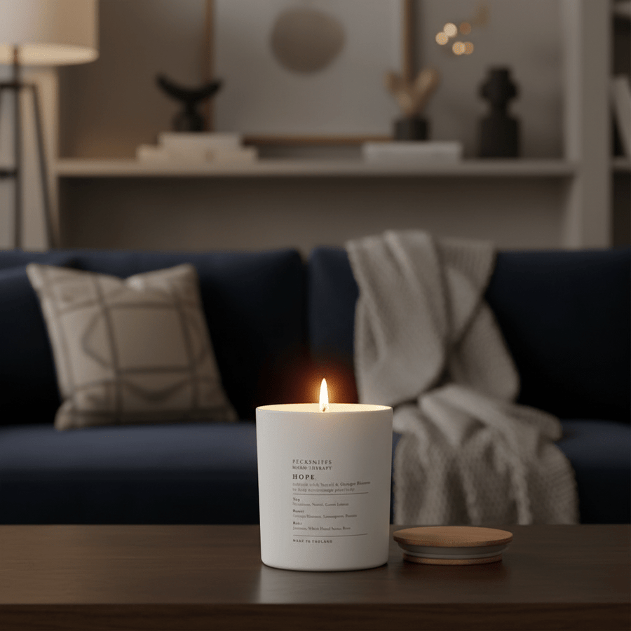 Pecksniffs Mood Therapy Hope Neroli & Orange Blossom Scented Candle 184g (1 Wick) - liquidation.store