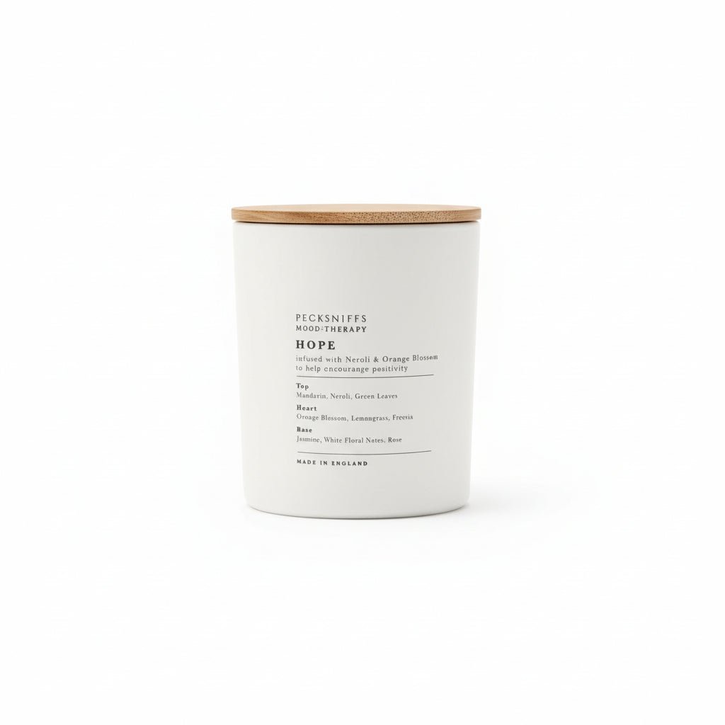 Pecksniffs Neroli & Orange Blossom Scented Candle with Cork Lid 184g (1 Wick) - liquidation.store