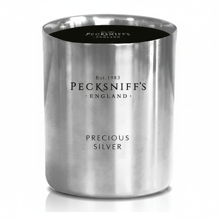 Pecksniffs Precious Silver Candle - 1 Wick (198g) - liquidation.store
