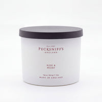 Pecksniff's Rose & Peony Scented Candle 283g - liquidation.store