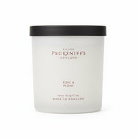 Pecksniff's Rose & Peony Scented Candle 595g (3 Wick) - liquidation.store