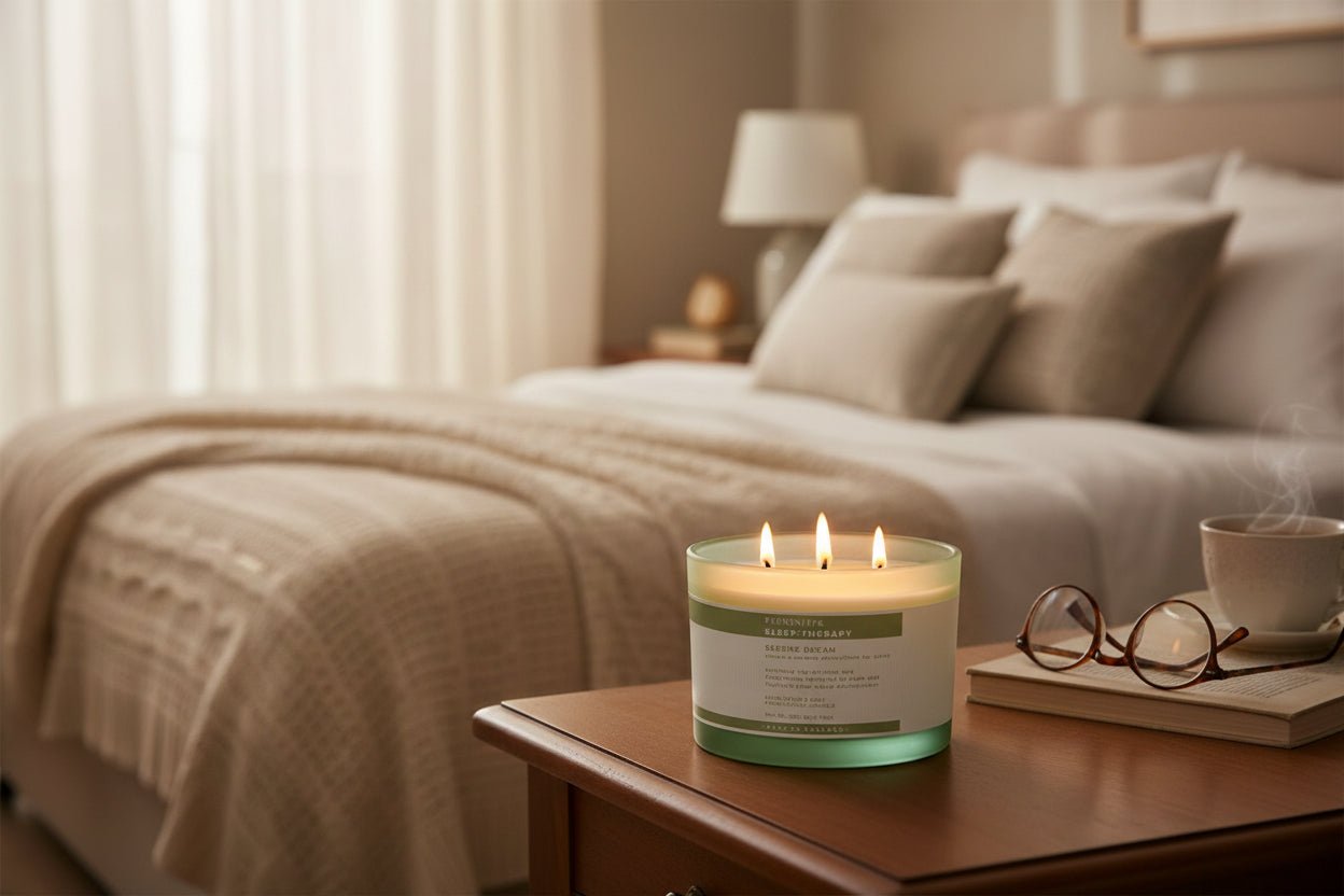 Pecksniffs Sleep:Therapy Serene 3 wick Candle & Diffuser - liquidation.store
