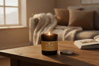 Pecksniff's Tobacco & White Wood Candle 100g - liquidation.store