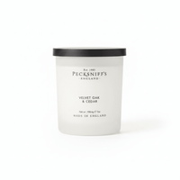 Pecksniff's Velvet Oak & Cedar Scented Candle 198g - liquidation.store