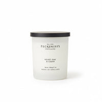 Pecksniff's Velvet Oak & Cedar Scented Candle 198g - liquidation.store