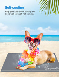 Thumbnail for pecute Dog Cooling Mat - Grey (XXL) - liquidation.store